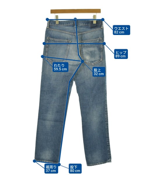 visvim（ヴィズヴィム）デニムパンツ 青 サイズ:32(L位) メンズ/2200685517079