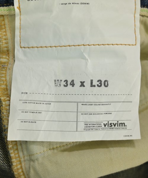 visvim（ヴィズヴィム）デニムパンツ 青 サイズ:34(XL位) メンズ/2200691884035