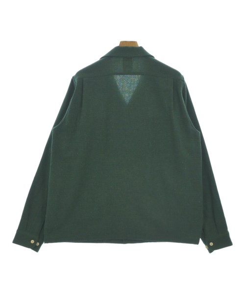 visvim（ヴィズヴィム）カジュアルシャツ 緑 サイズ:4(XL位) メンズ/2200691884059