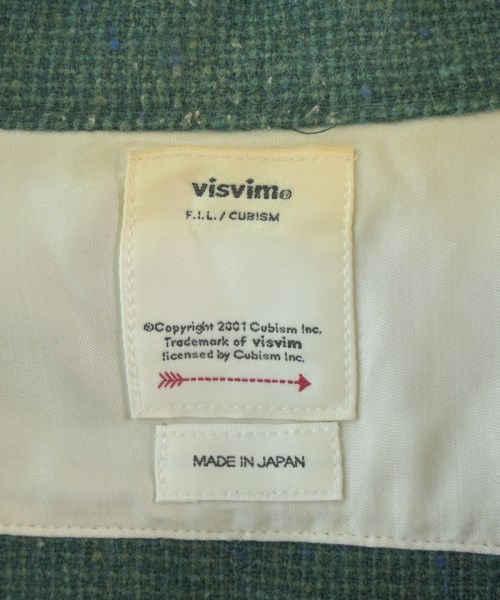 visvim（ヴィズヴィム）カジュアルシャツ 緑 サイズ:4(XL位) メンズ/2200691884059