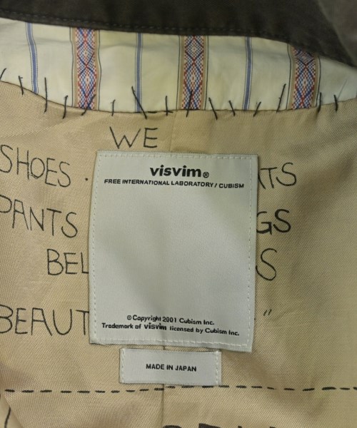 visvim（ヴィズヴィム）ステンカラーコート グレー サイズ:2(M位) メンズ/2200692156018