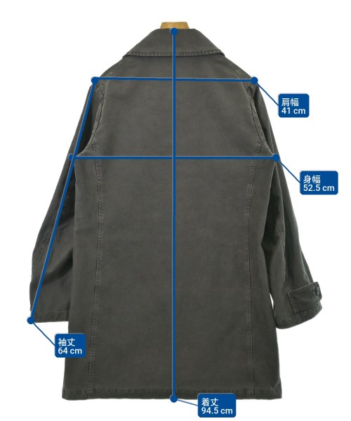 visvim（ヴィズヴィム）ステンカラーコート グレー サイズ:2(M位) メンズ/2200692156018