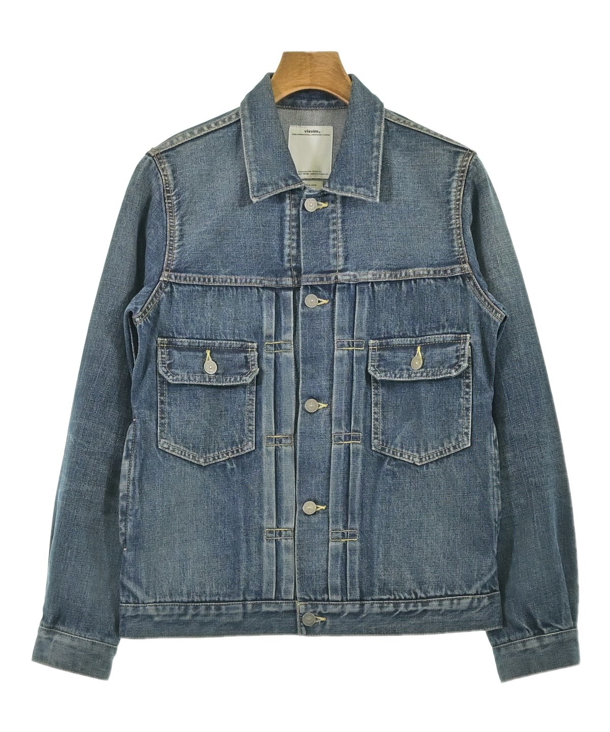 visvim デニムジャケット サイズ2 visvim（ヴィズヴィム）デニムジャケット 青 サイズ:2(M位) メンズ