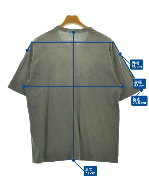 visvim（ヴィズヴィム）Tシャツ・カットソー グレー サイズ:3(L位) メンズ/2200692156094