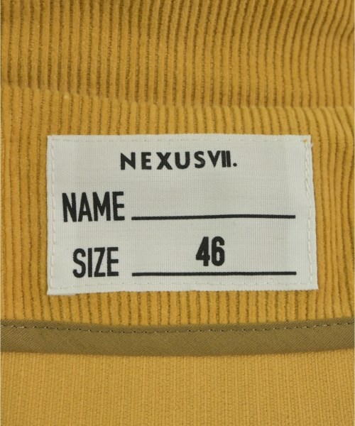 NEXUS 7（ネクサスセブン）その他 黄 サイズ:46(M位) メンズ/2200641824067
