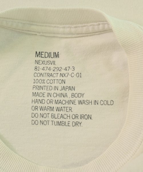NEXUS 7（ネクサスセブン）Tシャツ・カットソー 白 サイズ:M メンズ/2200709902164