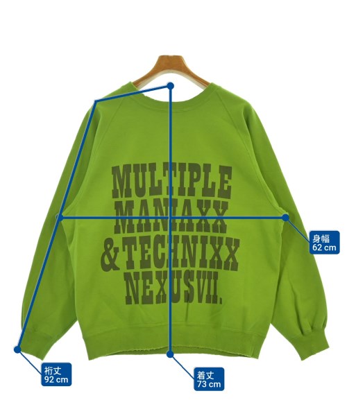 NEXUS 7（ネクサスセブン）スウェット 緑 サイズ:L メンズ/2200650480261