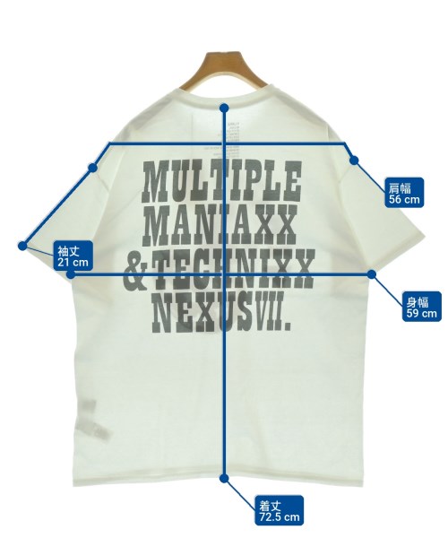 NEXUS 7（ネクサスセブン）Tシャツ・カットソー 白 サイズ:XL メンズ/2200723827016