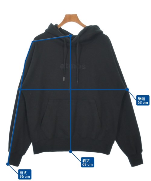 ATMOS（アトモス）パーカー 黒 サイズ:L メンズ/2200617173045