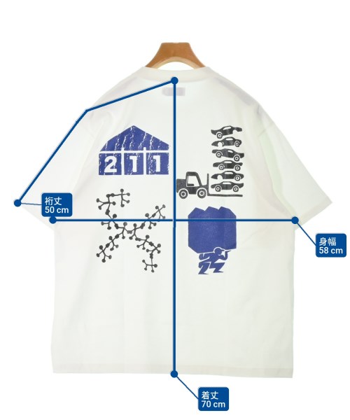 ATMOS（アトモス）Tシャツ・カットソー 白 サイズ:XL メンズ/2200669696059