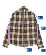 flaph（フラフ）カジュアルシャツ 赤 サイズ:75(L位) メンズ/2200655381112