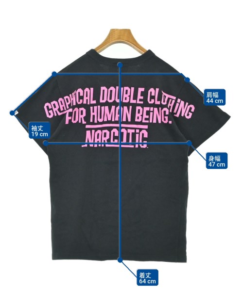 NARCOTIC（ナーコティック）Tシャツ・カットソー 黒 サイズ:M メンズ/2200699213035