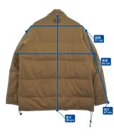 NITROW（ナイトロウ）ダウンジャケット/ダウンベスト 茶 サイズ:XL メンズ/2200631571032