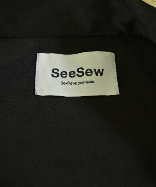 seesaw（シーソー）カジュアルシャツ 黒 サイズ:M メンズ/2200723375050