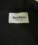 seesaw（シーソー）カジュアルシャツ 黒 サイズ:M メンズ/2200723375050