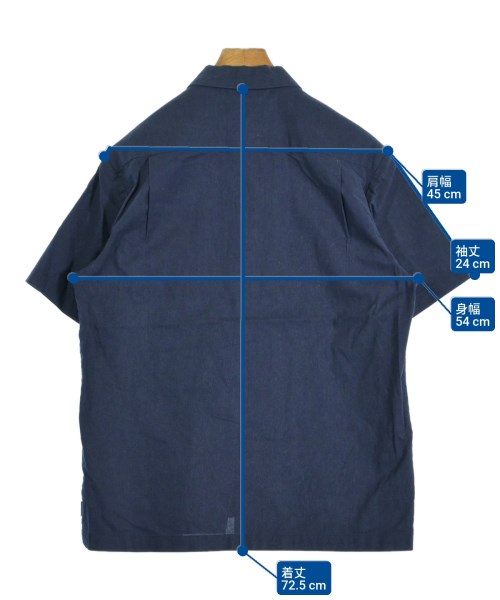 freshjive（フレッシュジャイブ）カジュアルシャツ 紺 サイズ:M メンズ/2200640931025