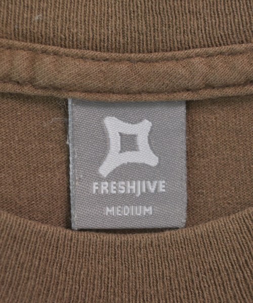 freshjive（フレッシュジャイブ）Tシャツ・カットソー 茶 サイズ:M メンズ/2200627697265
