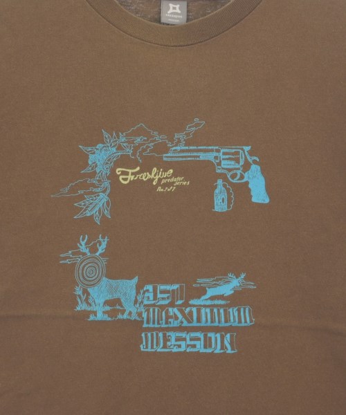freshjive（フレッシュジャイブ）Tシャツ・カットソー 茶 サイズ:M メンズ/2200627697265