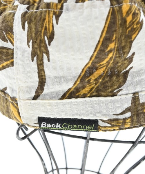 BACK CHANNEL（バック　チャンネル）キャップ 白 サイズ:L メンズ/2200695438234