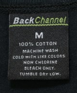 BACK CHANNEL（バック　チャンネル）Tシャツ・カットソー 黒 サイズ:M メンズ/2200699896443