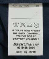 BACK CHANNEL（バック　チャンネル）Tシャツ・カットソー 紺 サイズ:M メンズ/2200699896481