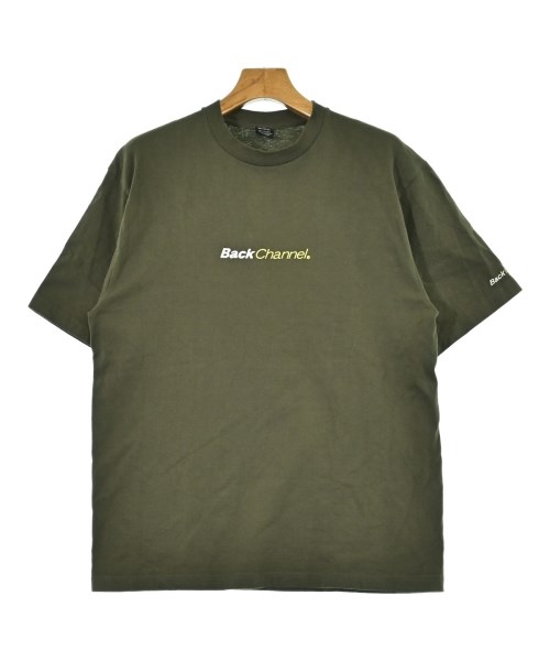 BACK CHANNEL(バック　チャンネル)Tシャツ・カットソー カーキ サイズ:L/2200702690020