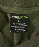 BACK CHANNEL（バック　チャンネル）Tシャツ・カットソー カーキ サイズ:L メンズ/2200702690020