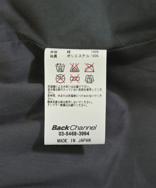 BACK CHANNEL（バック　チャンネル）その他 黒 サイズ:M メンズ/2200703675132