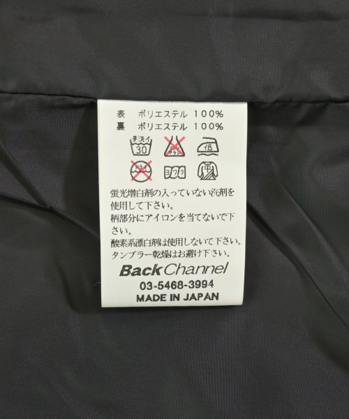 BACK CHANNEL（バック　チャンネル）その他 黒 サイズ:M メンズ/2200703675293