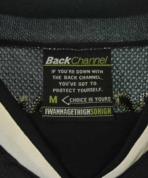 BACK CHANNEL（バック　チャンネル）Tシャツ・カットソー 紺 サイズ:M メンズ/2200703675668