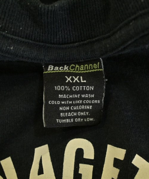 BACK CHANNEL（バック　チャンネル）Tシャツ・カットソー 黒 サイズ:XXL メンズ/2200681989030