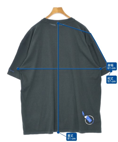 BACK CHANNEL（バック　チャンネル）Tシャツ・カットソー 黒 サイズ:XXL メンズ/2200681989030