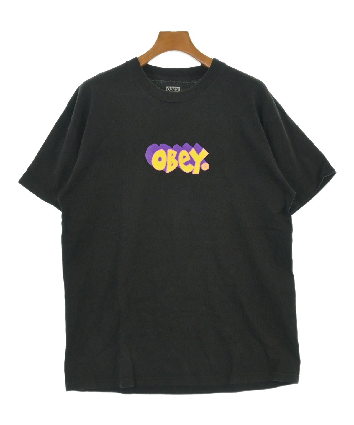 【安藤さま専用ページ】ラグランtシャツ メンズ OBEY Lサイズ 古着 オベイ 安藤さま専用ページ】ラグランtシャツ メンズ OBEY Lサイズ 古着