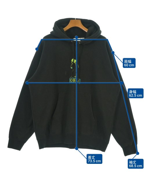OBEY（オベイ）パーカー 黒 サイズ:XL メンズ/2200629566217