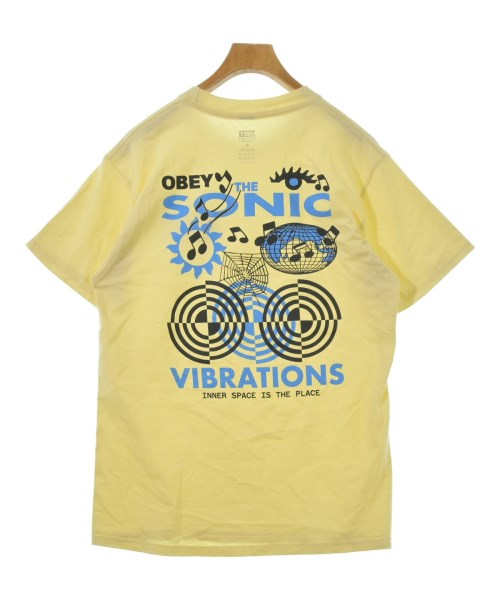 OBEY（オベイ）Tシャツ・カットソー 黄 サイズ:M メンズ/2200609022078