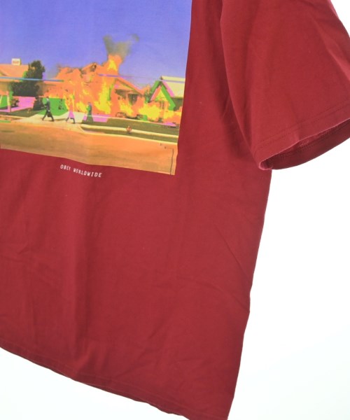 OBEY（オベイ）Tシャツ・カットソー 赤 サイズ:M メンズ/2200672627033