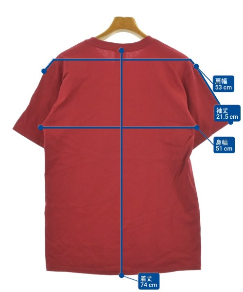 OBEY（オベイ）Tシャツ・カットソー 赤 サイズ:M メンズ/2200672627033