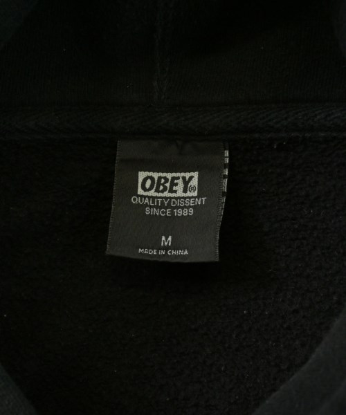 OBEY（オベイ）パーカー 黒 サイズ:M メンズ/2200696201066