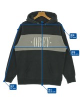 OBEY（オベイ）パーカー 黒 サイズ:M メンズ/2200696201066
