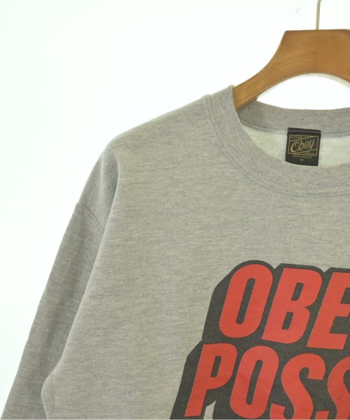 OBEY（オベイ）スウェット グレー サイズ:M メンズ/2200696201073