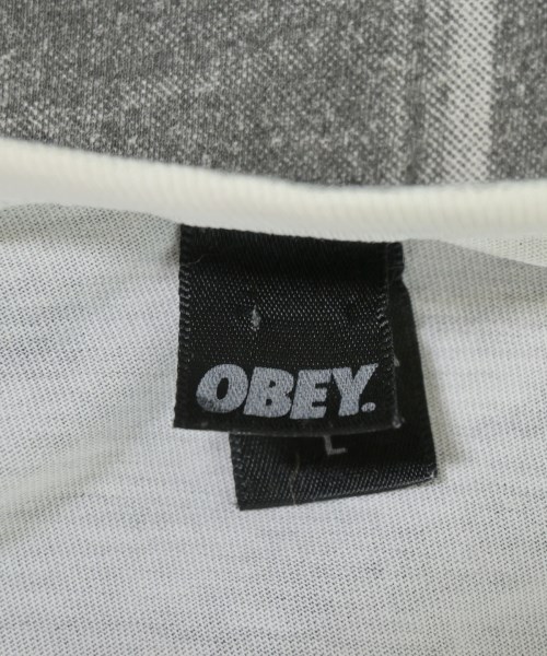 OBEY（オベイ）Tシャツ・カットソー グレー サイズ:L メンズ/2200699838023