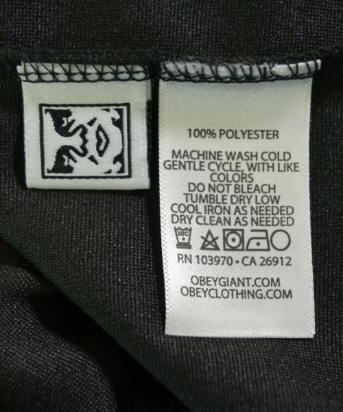 OBEY（オベイ）Tシャツ・カットソー 黒 サイズ:M メンズ/2200713160055