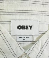 OBEY（オベイ）カジュアルシャツ 白 サイズ:M メンズ/2200713160086
