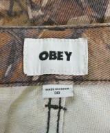 OBEY（オベイ）デニムパンツ 茶 サイズ:30(M位) メンズ/2200713160130