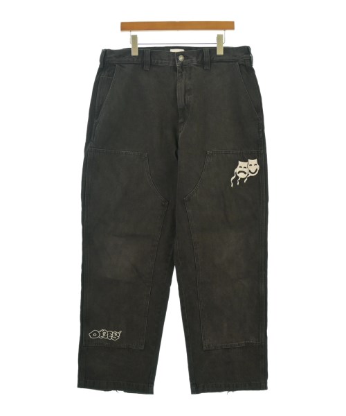 OBEY(オベイ)デニムパンツ 黒 サイズ:36(XXL位)/2200645524901