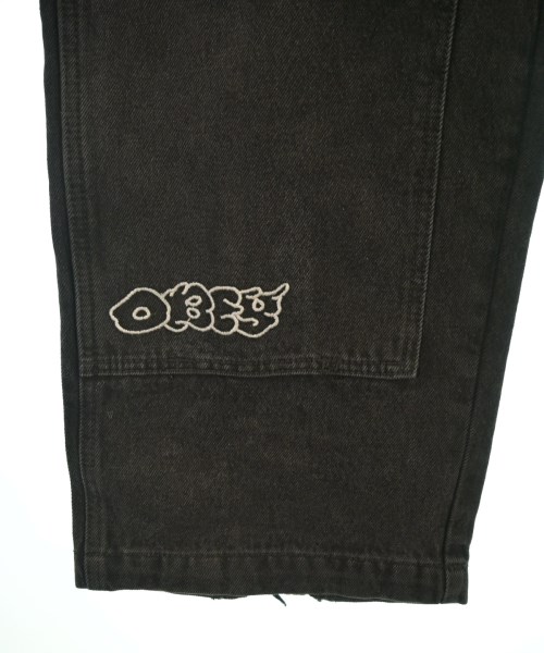 OBEY（オベイ）デニムパンツ 黒 サイズ:36(XXL位) メンズ/2200645524901