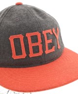 OBEY（オベイ）キャップ 茶 サイズ:ONE メンズ/2200701619596