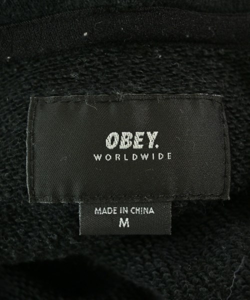 OBEY（オベイ）パーカー 黒 サイズ:M メンズ/2200682352031