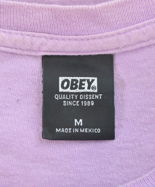 OBEY（オベイ）Tシャツ・カットソー 紫 サイズ:M メンズ/2200684246093