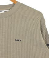 OBEY（オベイ）Tシャツ・カットソー カーキ サイズ:S メンズ/2200685766095